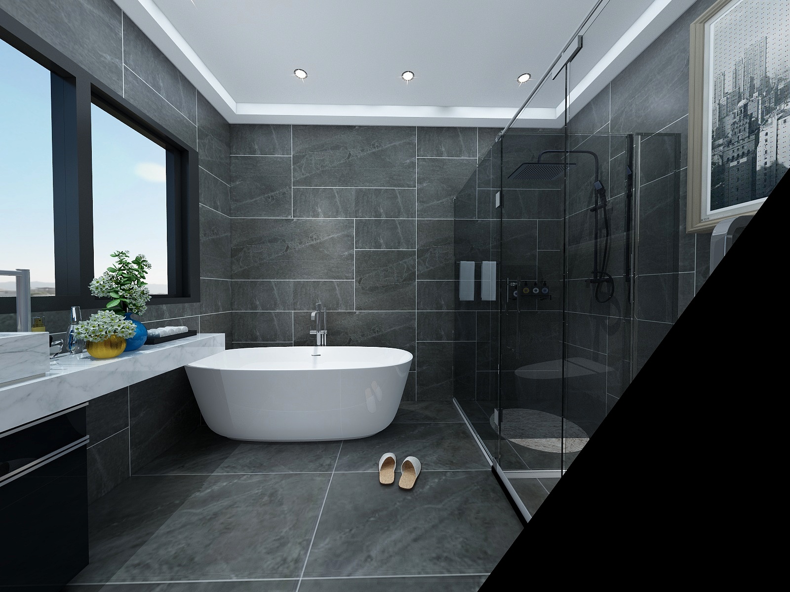 痞子-温女士九熙三层卫生间-装修设计方案