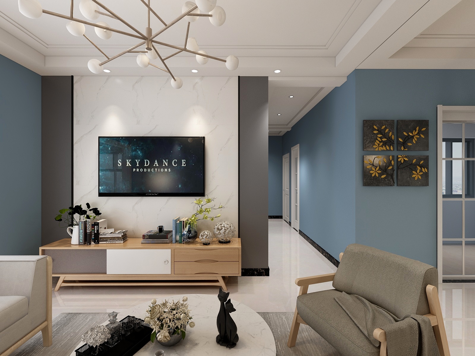 缱绻时光-林溪美地-装修设计方案