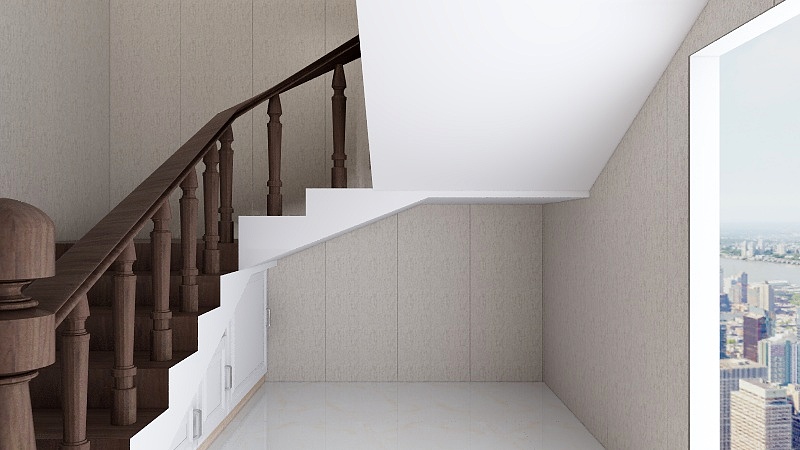 135****4531bjfo-付女士家楼梯柜-装修设计方案