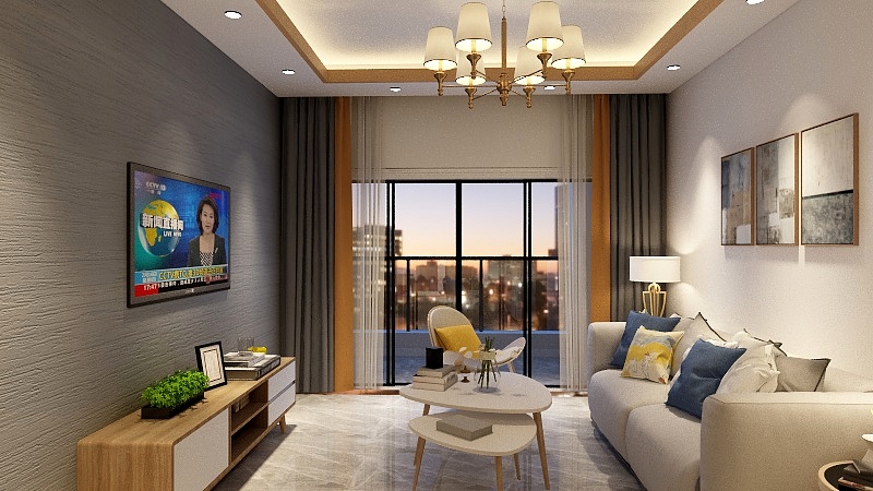 福家居设计装饰-利和豪庭二期13栋1504-装修设计方案