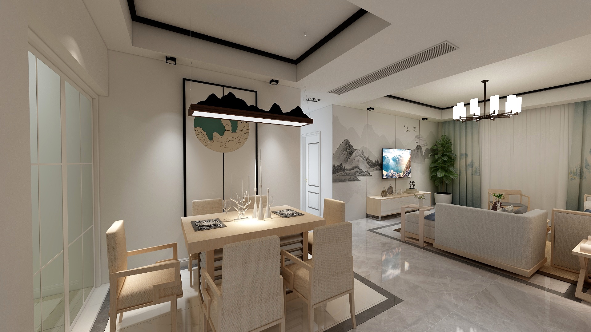 镇江市飞煌装饰-太古城-装修设计方案