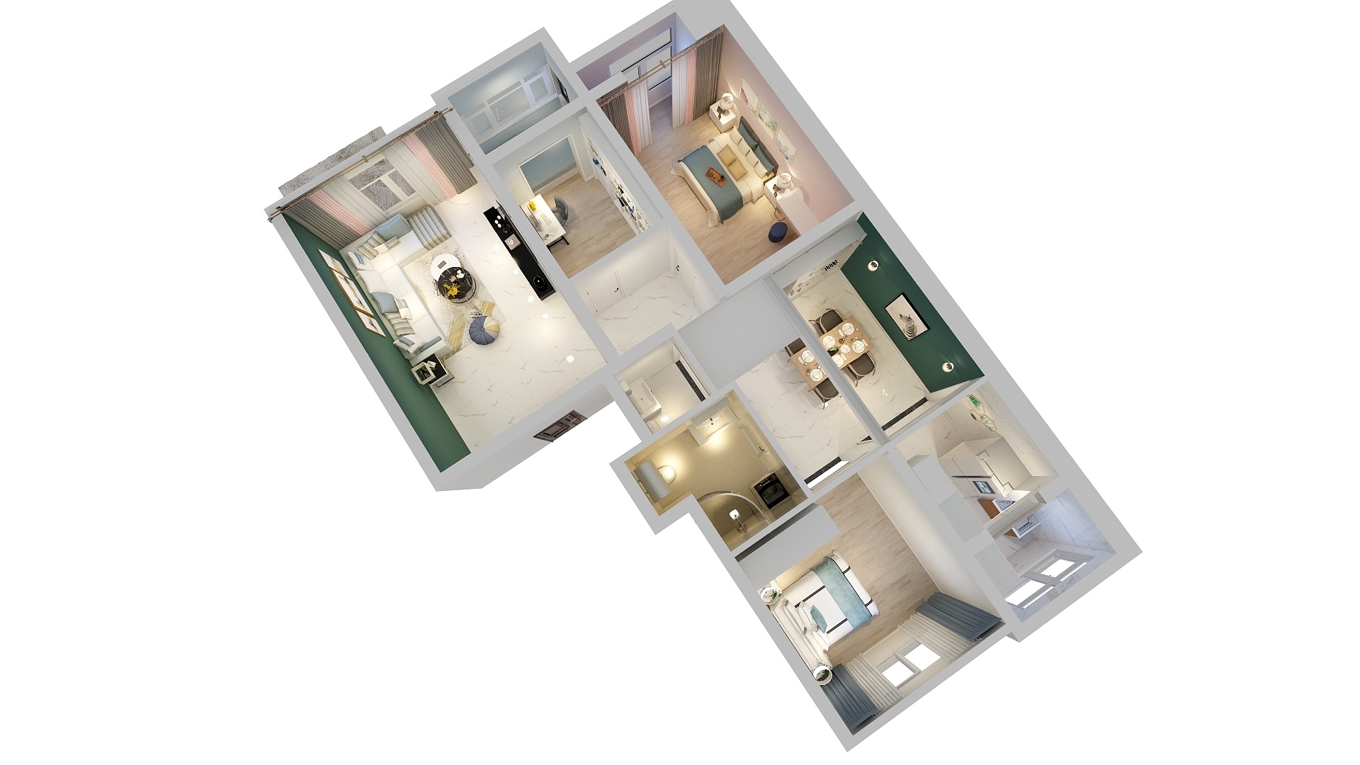 爱设计的张小莉L-222-装修设计方案