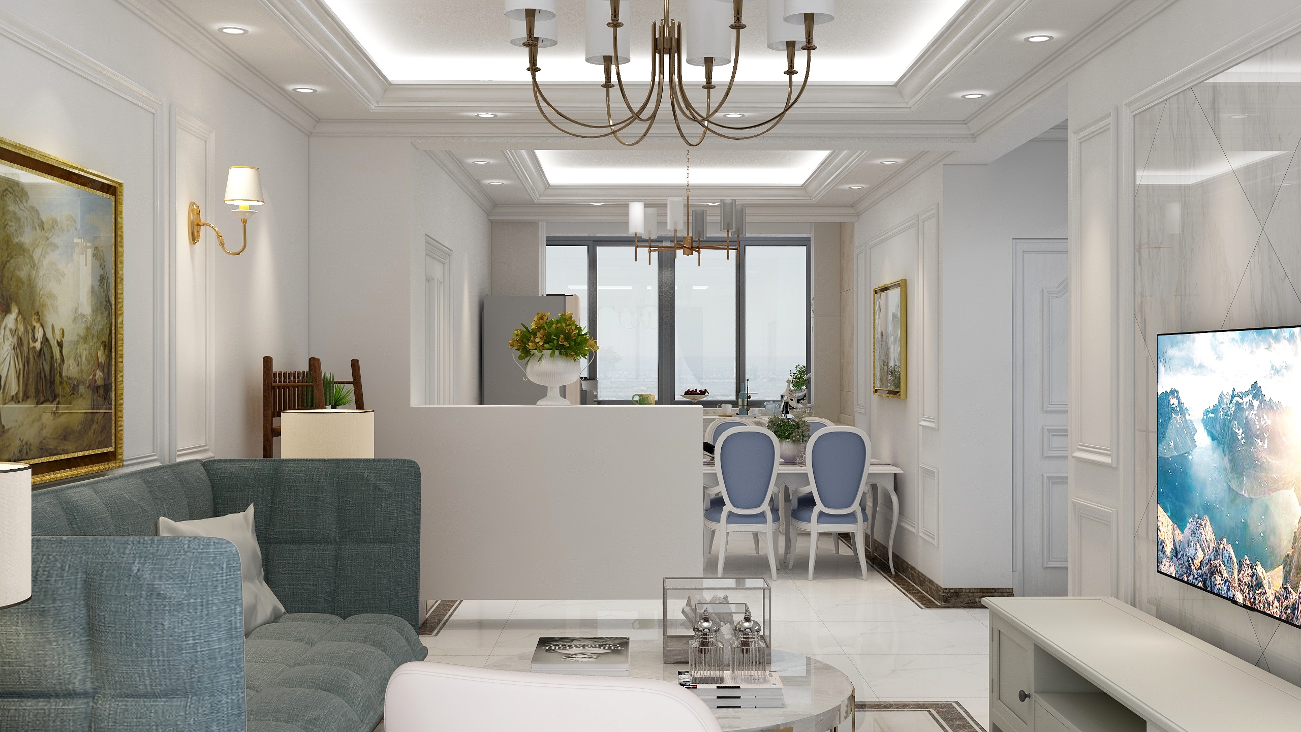 美之家装饰_龙-天98施工图-装修设计方案