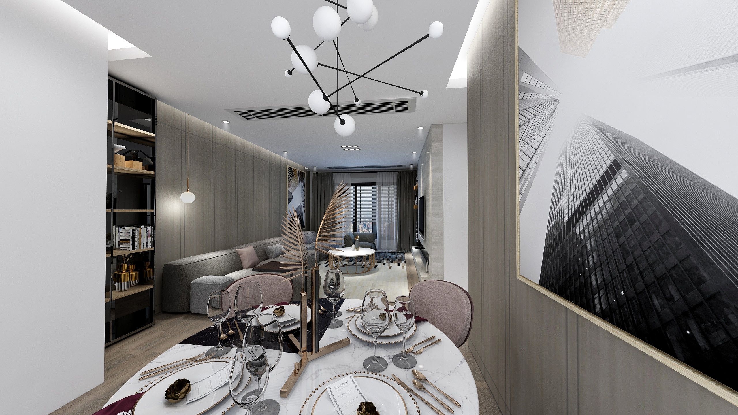 招财鱼餐馆-太一格-装修设计方案