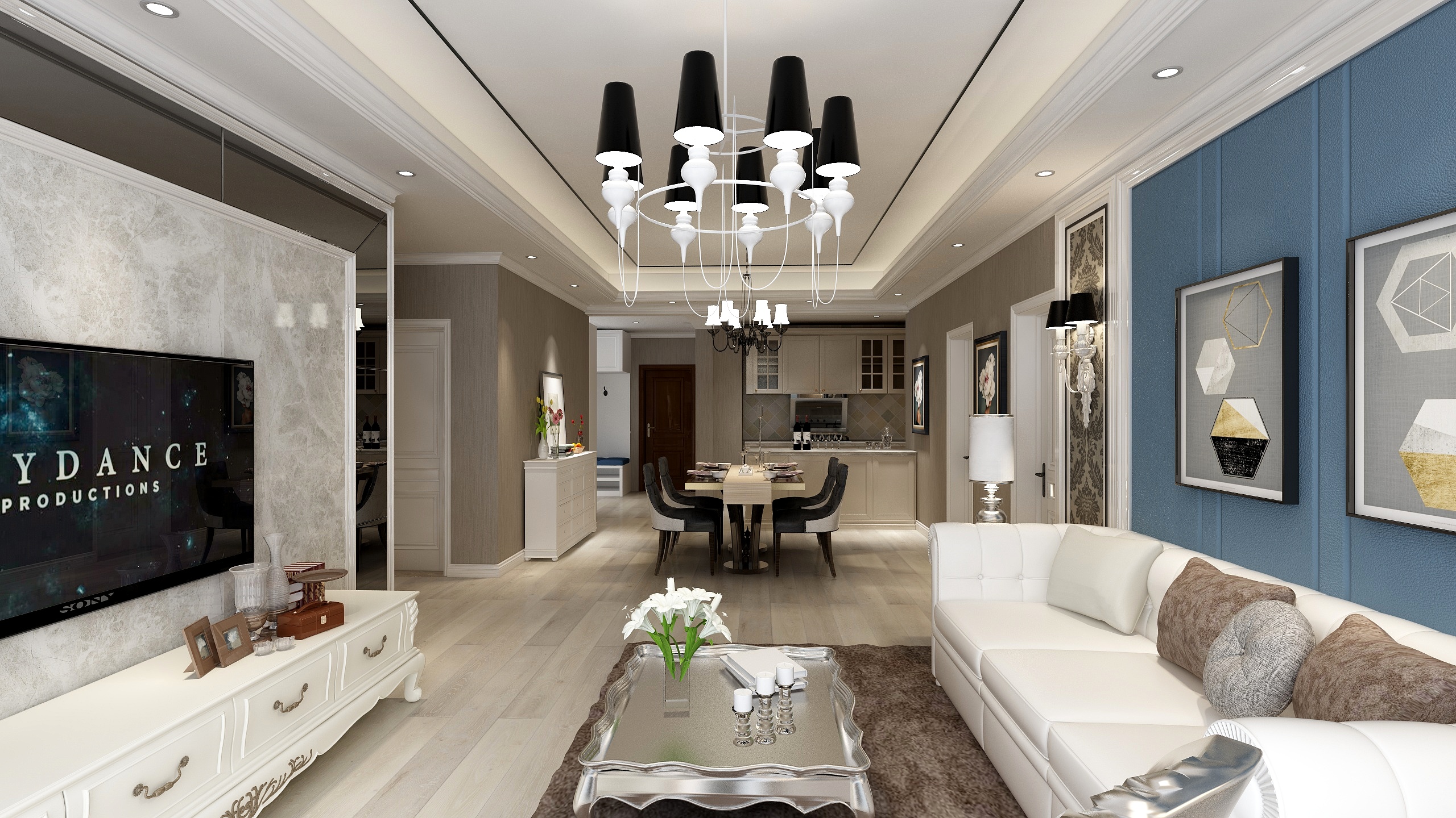 创意设计师覃志刚-杨磊效果图-装修设计方案