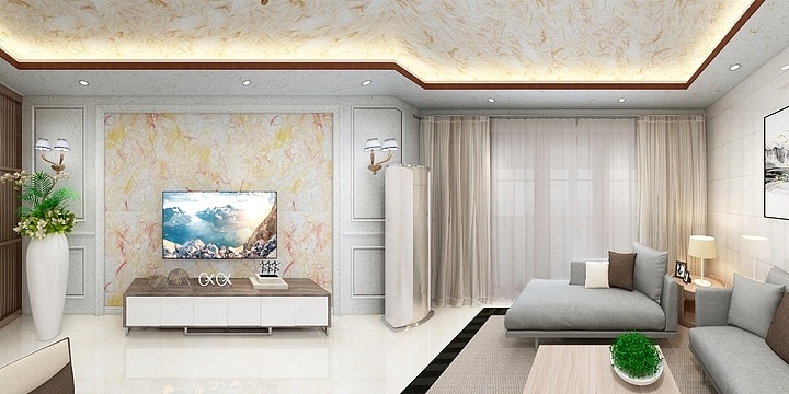 黑眼圈全案设计-滨江半岛106.67㎡-装修设计方案