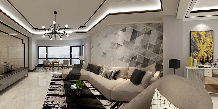 灵感设计胡先生-联合装饰工程有限公司-装修设计方案