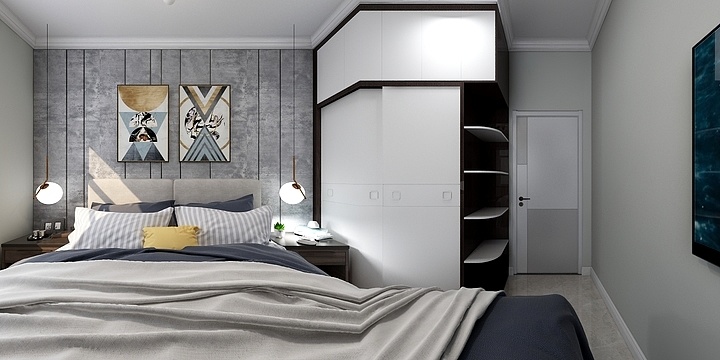 蒲公英zNHg-岳庄3A-西-5-东-装修设计方案