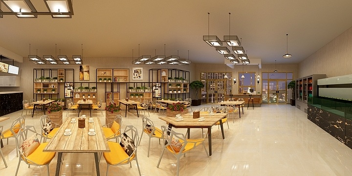 进击的李先笙-霸王餐一层改造-装修设计方案