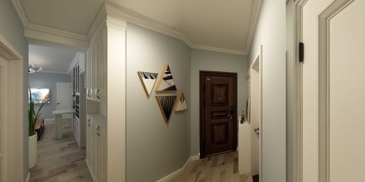 马李-张莉效果图-装修设计方案