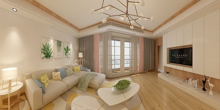 小明团长-金科中央公园城-装修设计方案