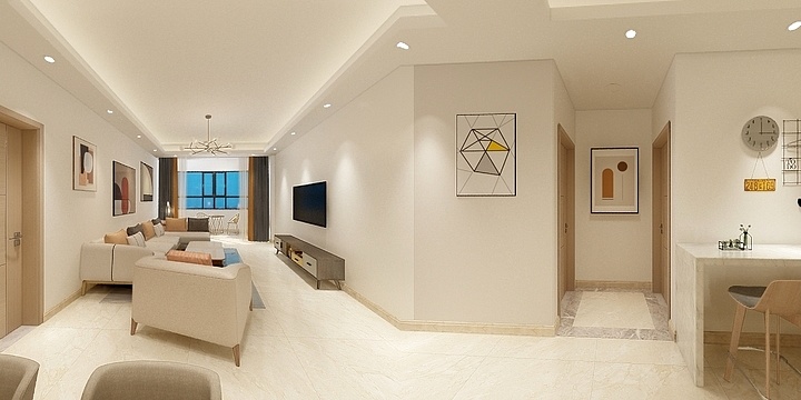 鑫筑装饰麦林楷-数码街-装修设计方案