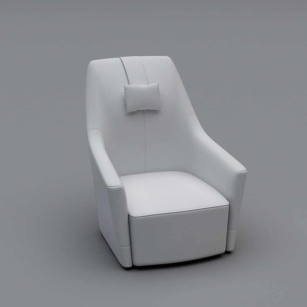 F196休闲椅3D模型