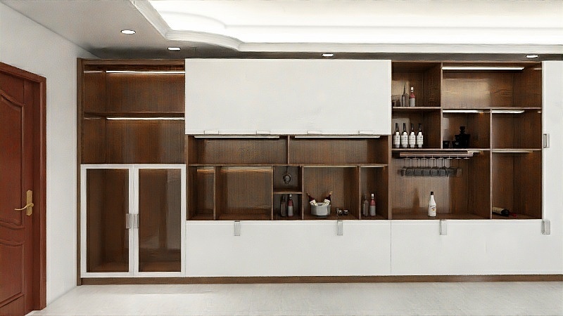 176****前行-酒柜-装修设计方案