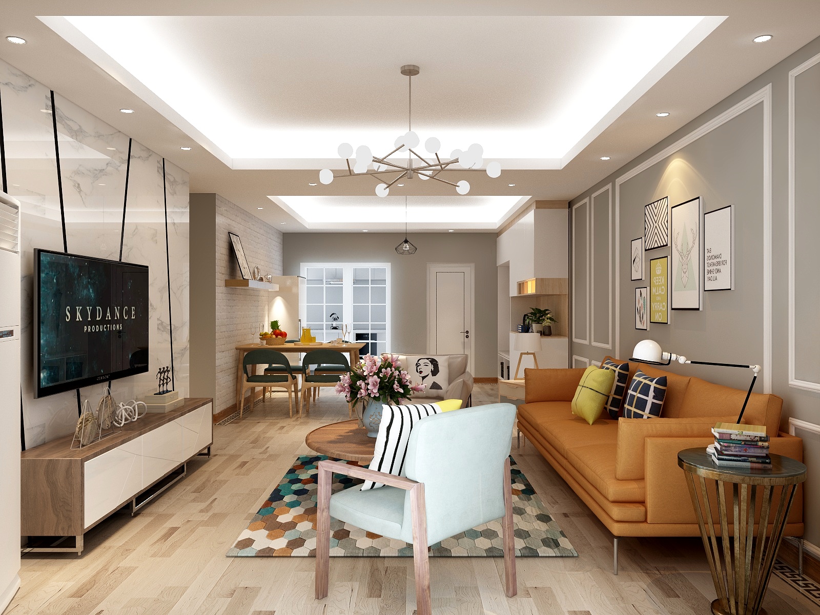 知野设计工作室-锌业小区7栋9楼C号-装修设计方案