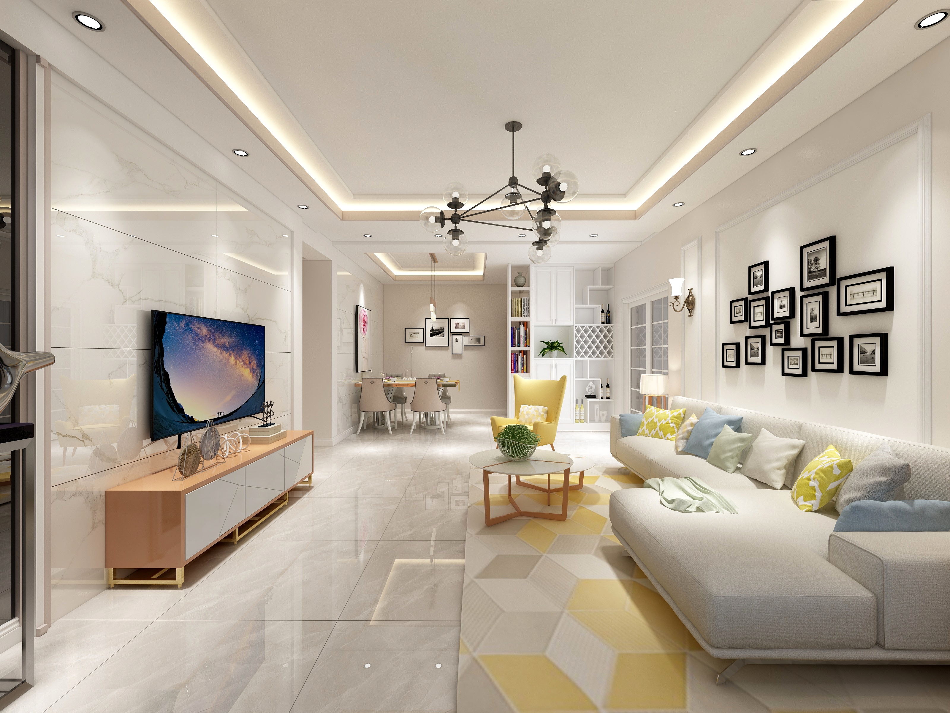 设计师灯火-御景天下2-2罗德志-装修设计方案