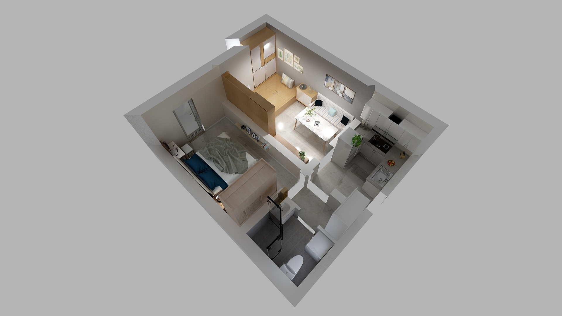 155****5725wZFC-宝盖胡同5号院效果图-装修设计方案