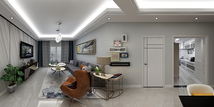 余新工作室-日出东方9#1702-装修设计方案