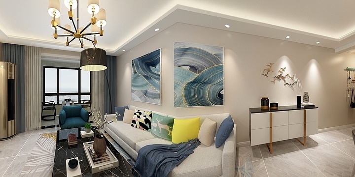 西安店001-玲珑苑 效果图-装修设计方案