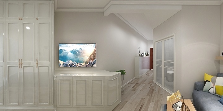 Mimi露-香泉公馆公寓-装修设计方案