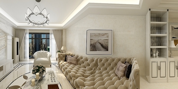 星源裝饰建材城-简欧1版-全屋-装修设计方案