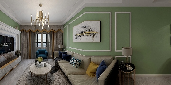 设计师陆壹捌-江山樾5#户型-装修设计方案