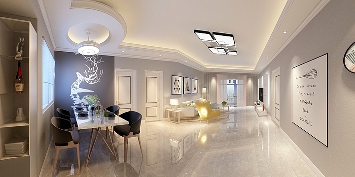 YanCong丶-新汉城一期-装修设计方案