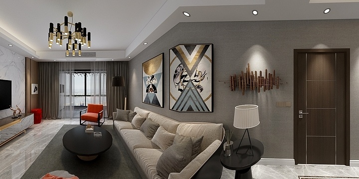 咸宁业之峰-Yin设计-大楚城-装修设计方案