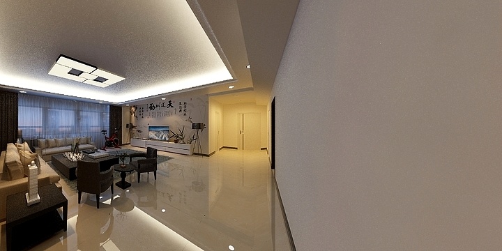 王晓琪金粒子工作室-莲山水苑-装修设计方案