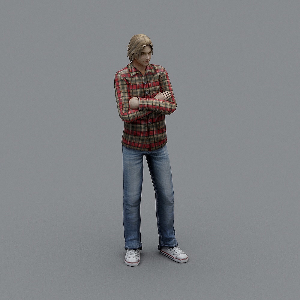 人物143D模型