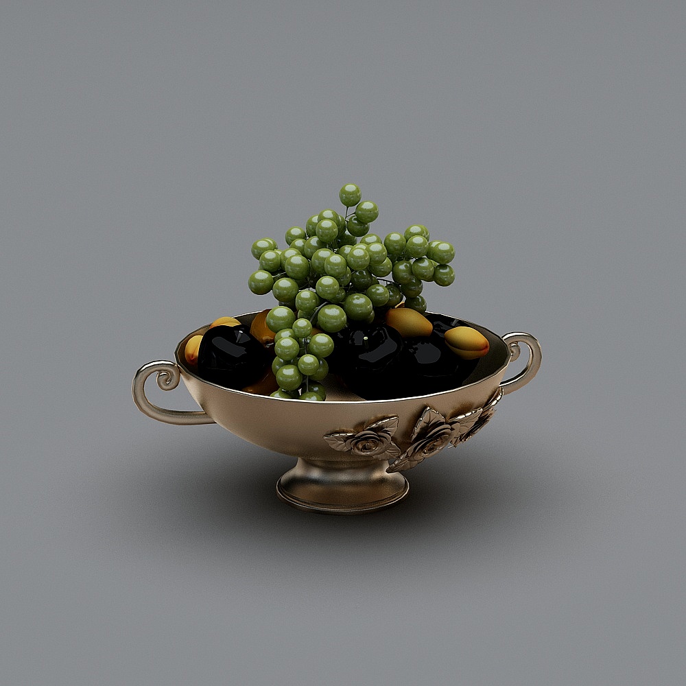 果盘-0013D模型