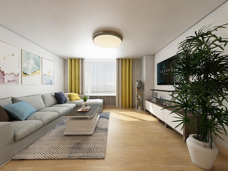 设计师陈娜-红星国际一层-装修设计方案