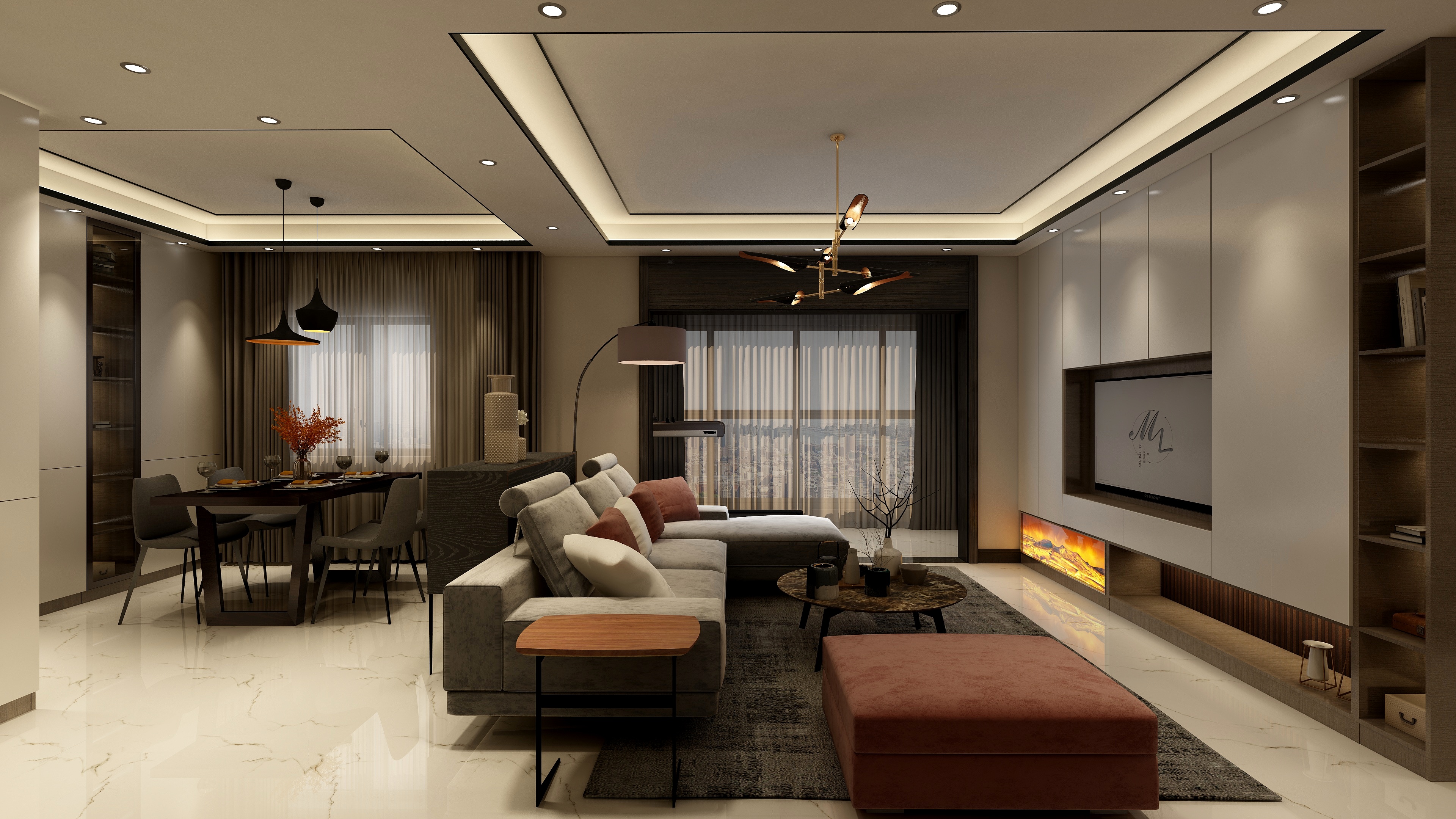 ML一DESIGN-圣桦国际城装修效果图