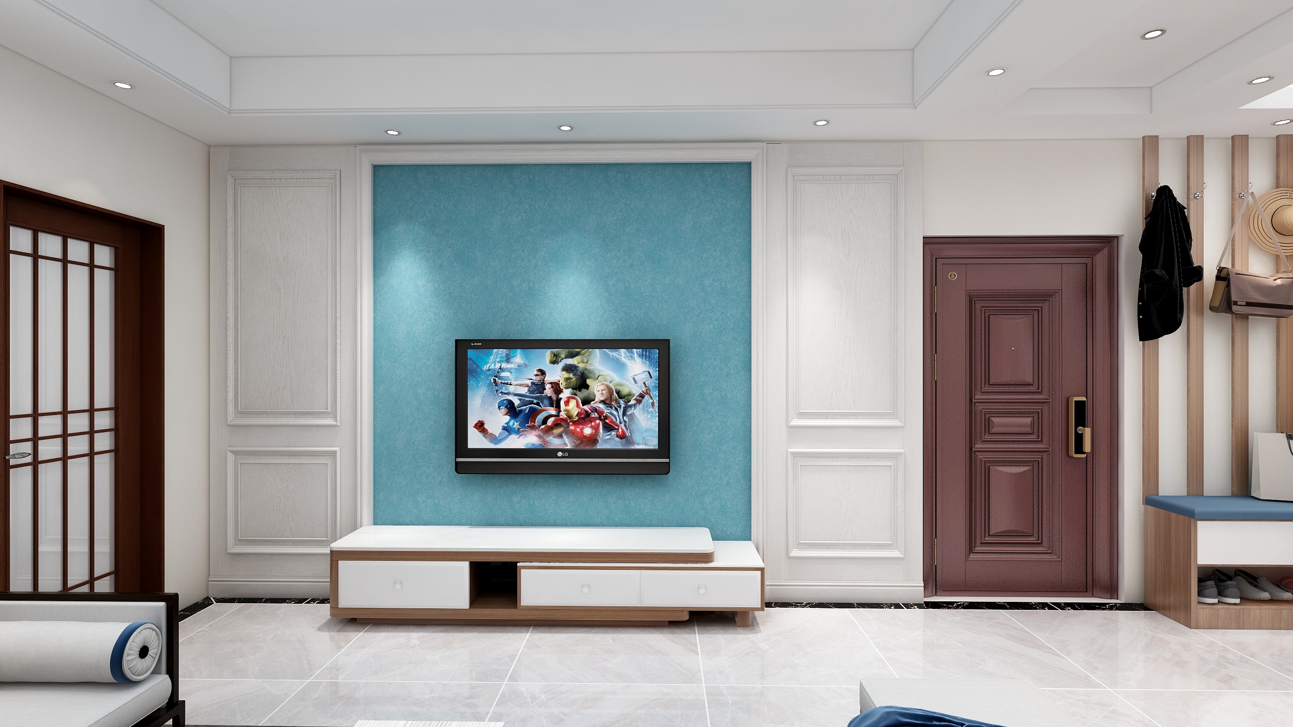 peter温-荣盛锦绣学府126.66㎡11#12#C户型3室2厅2卫1厨-装修设计方案