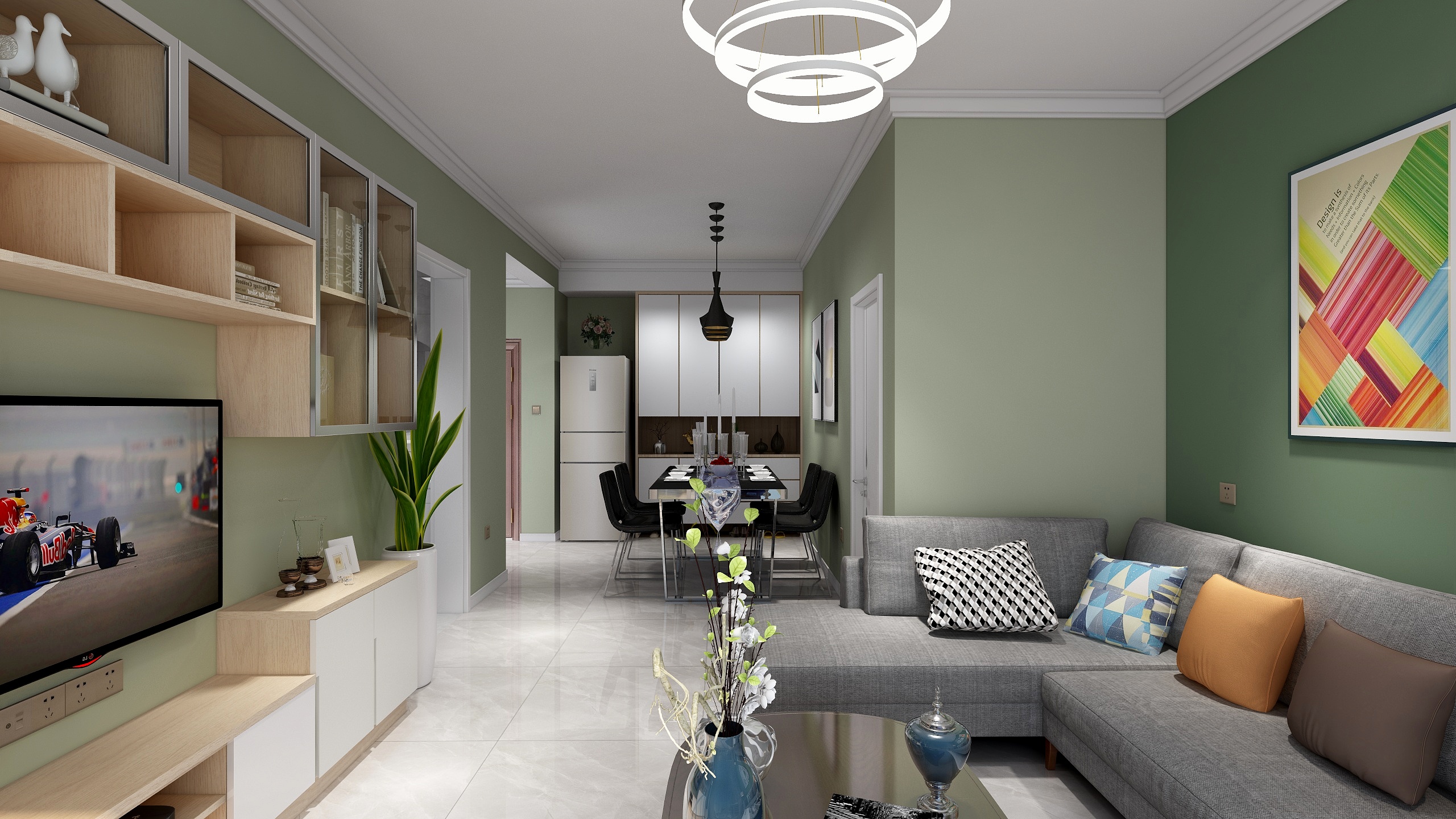 梅玉林-龙湖春天3#-702（方案三）-装修设计方案