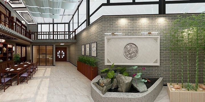 一成设计-中式农家院-副本-装修设计方案