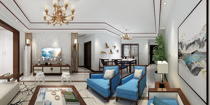 黄运安-新中式-装修设计方案