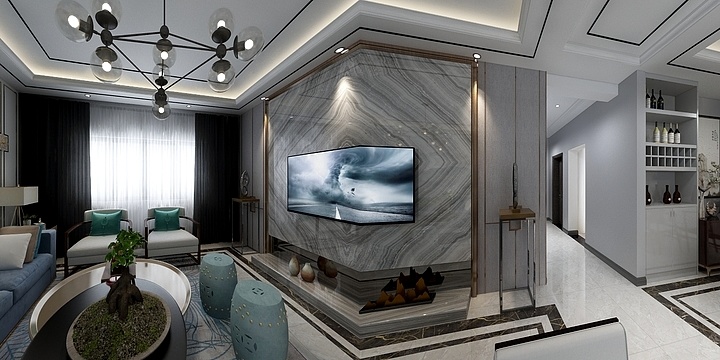 程莉nnxY-凯旋3-1101褚先生-装修设计方案