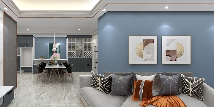 效果图设计图-全屋家具-作业题-装修设计方案