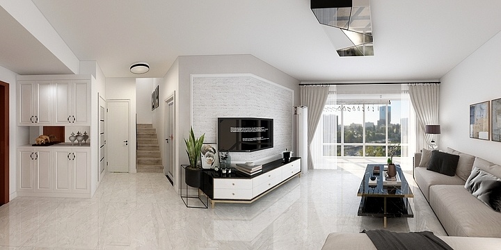 夜枭Aang-汉华城T1-1604-装修设计方案