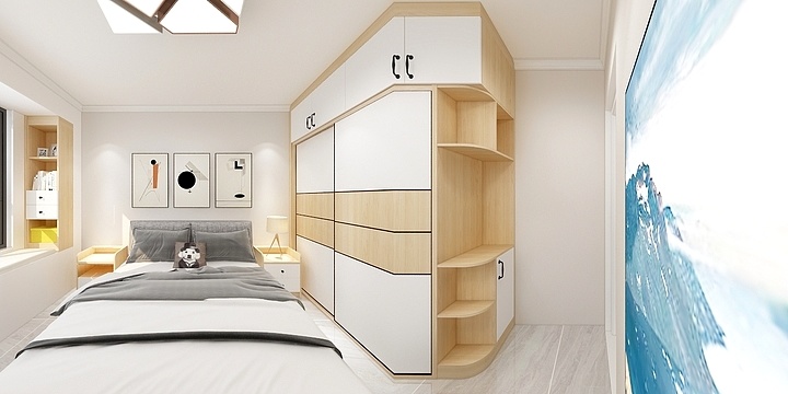 山东嘉木恒颐家居装饰有限公司-龙湖・春江郦城107.00㎡户型3室3厅1卫1厨-副本-装修设计方案