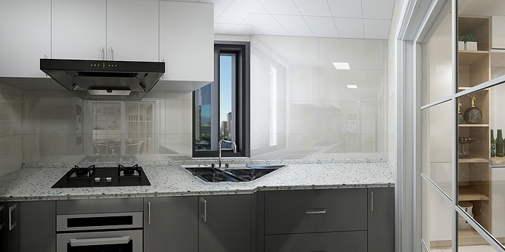 一米空间设计-圣地亚哥51#404室-装修设计方案