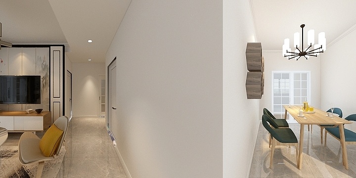 闫龙辉-东方第一城-装修设计方案