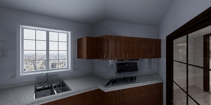 楠山空间设计-紫云台519最终效果图-装修设计方案