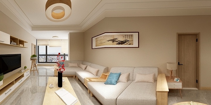 朱艳萍-日式枫丹白露杨光旭-装修设计方案