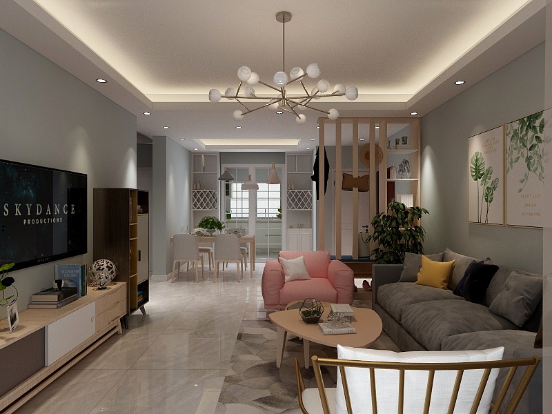 胖橘君-北欧简约-装修设计方案