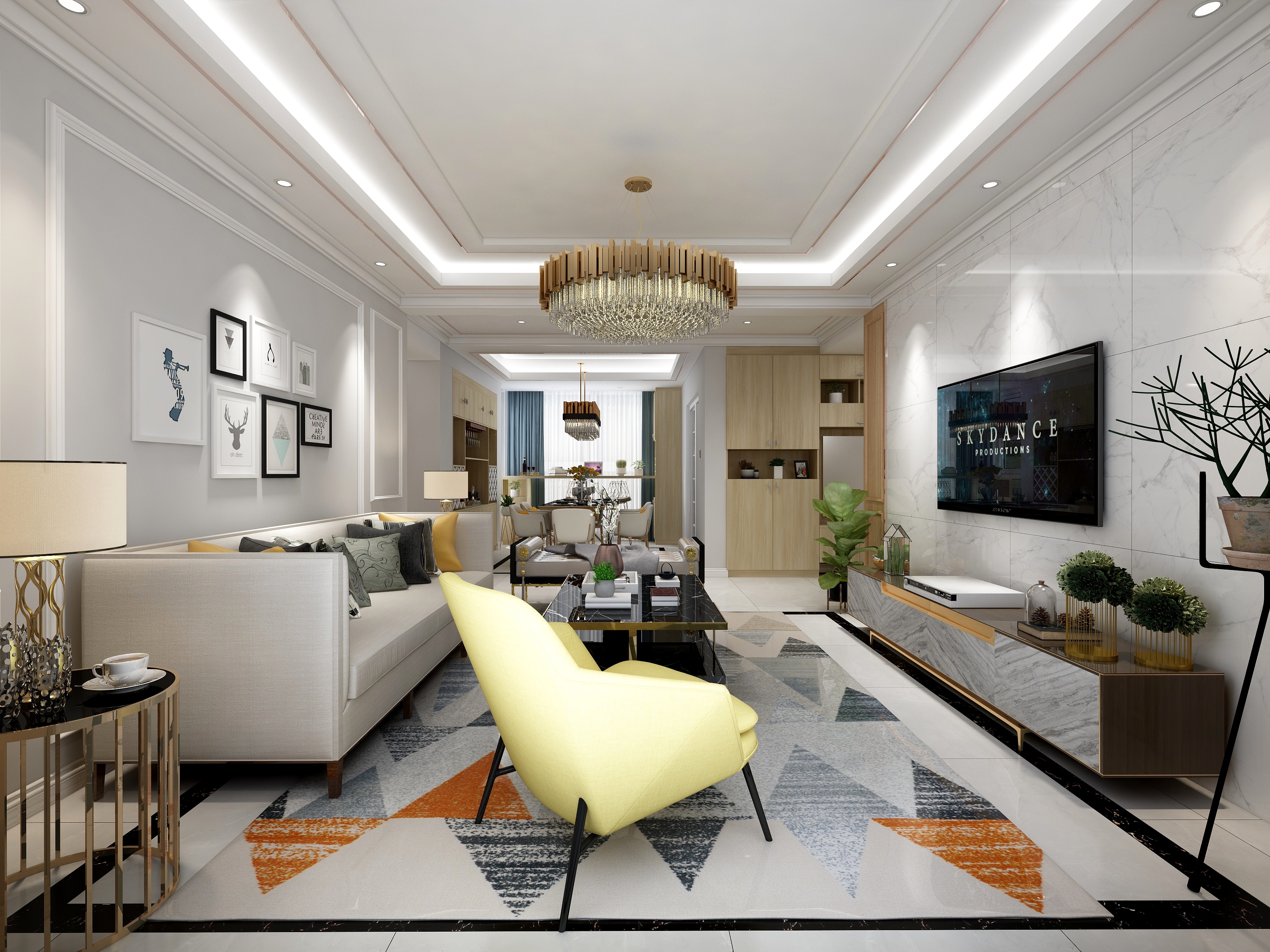 罗明-凯旋中央城6栋一单元2202房-装修设计方案