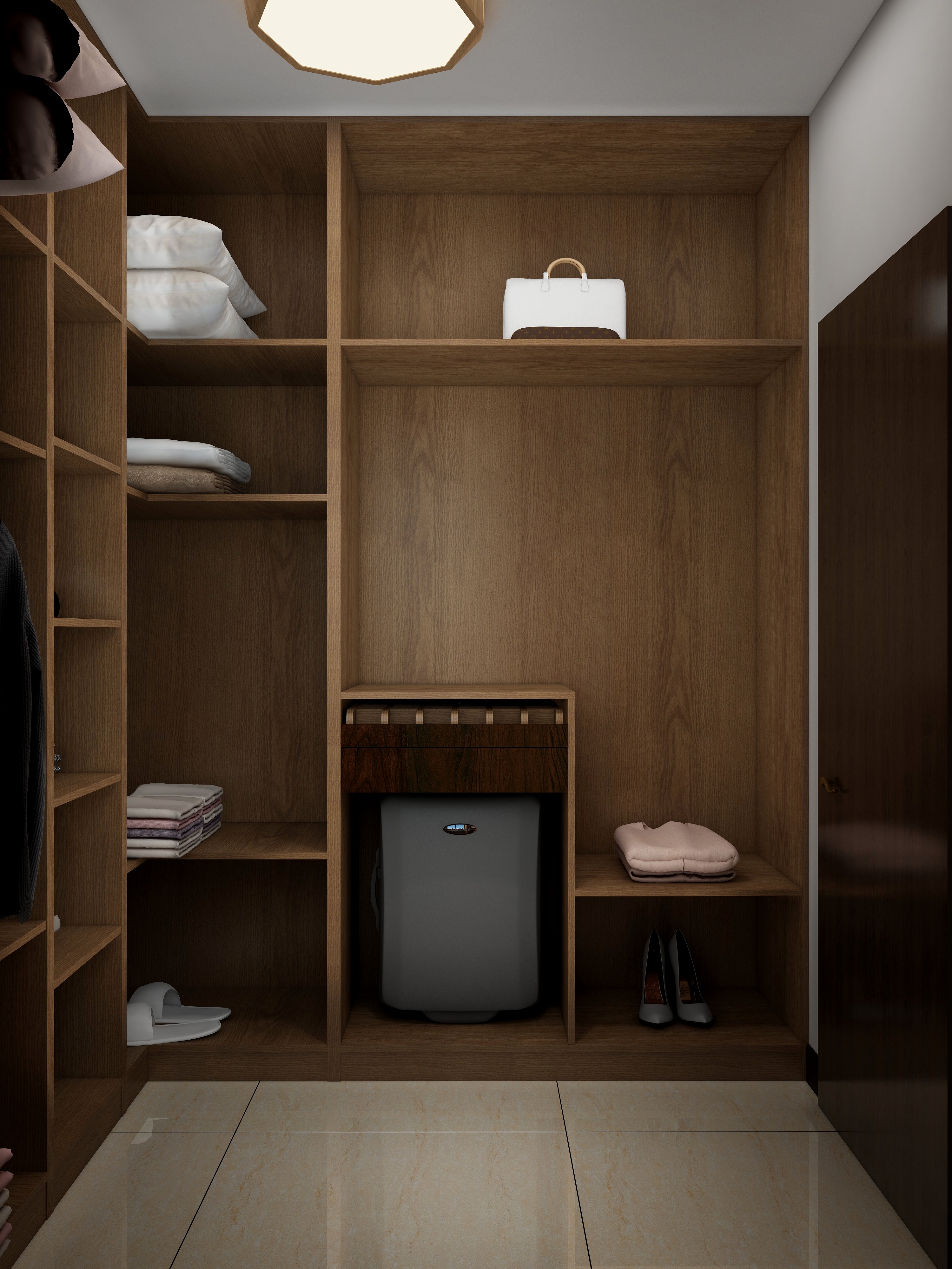 晨风先生-163方新中式三居装修效果图