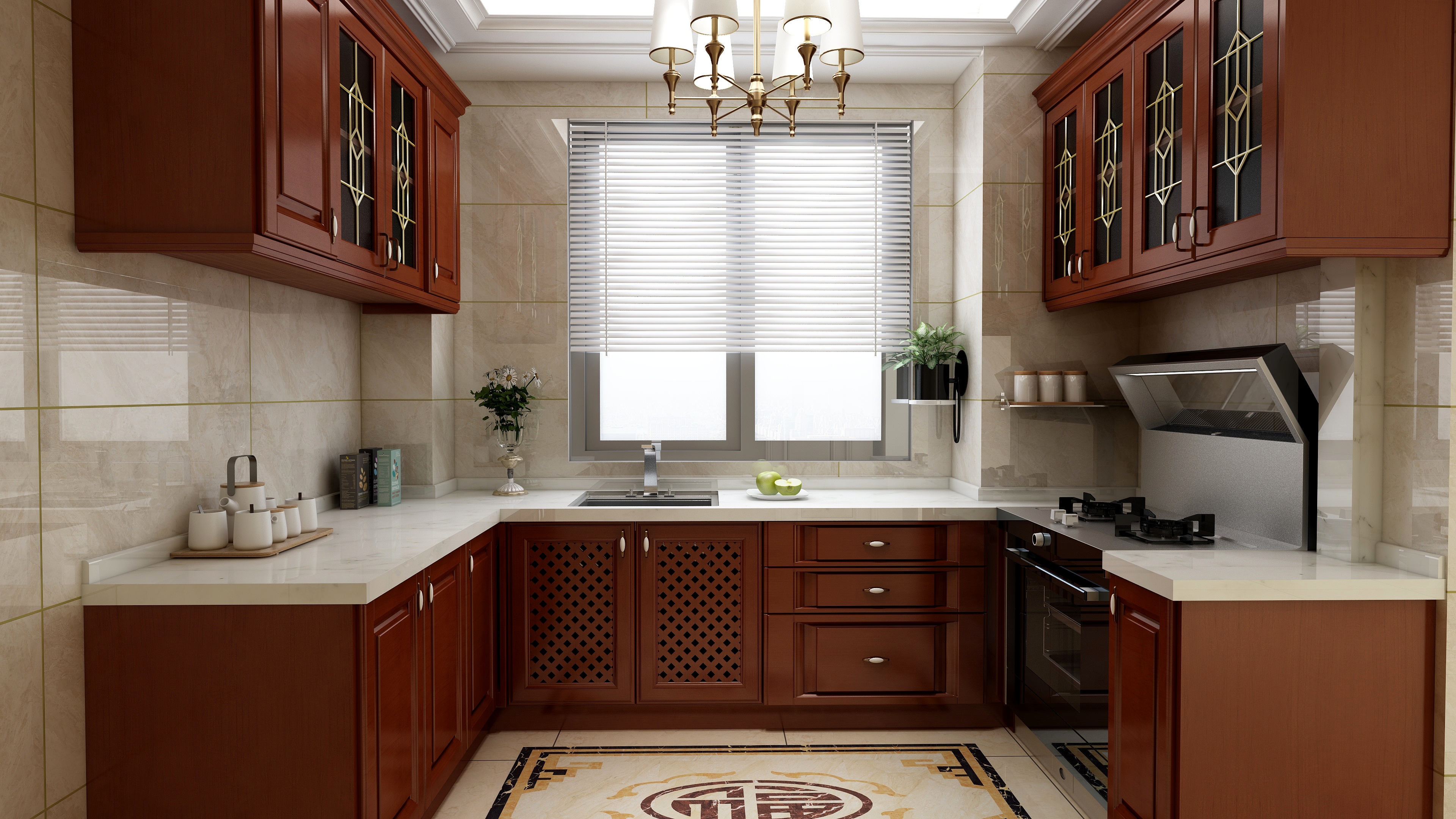 辛集B-电器半高柜-装修设计方案