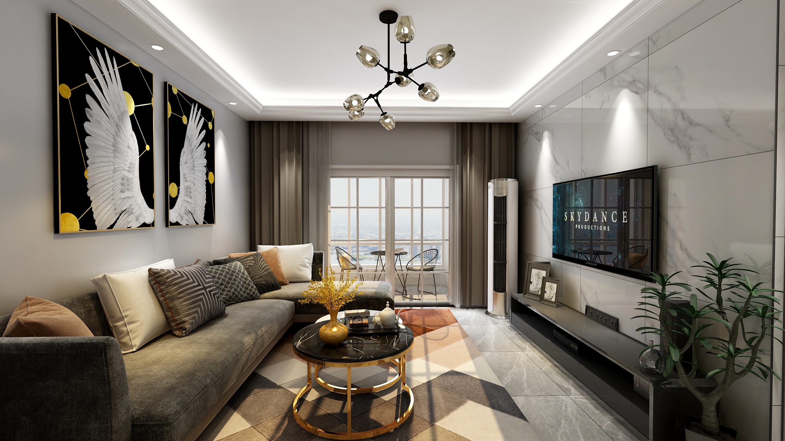 恒信远程装饰-兰园92安先生-装修设计方案